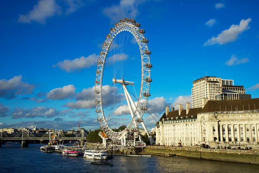 London eye thames