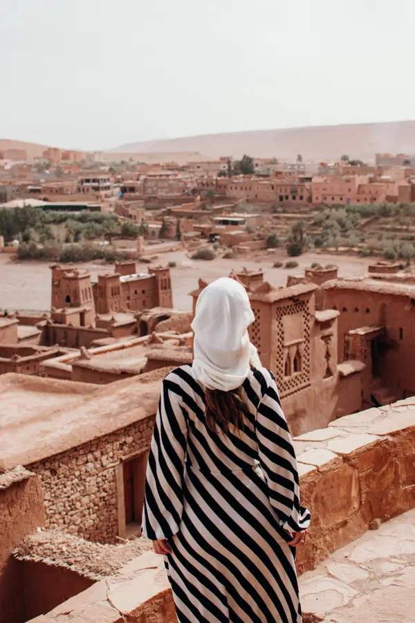 Ait benhaddou kasbah view
