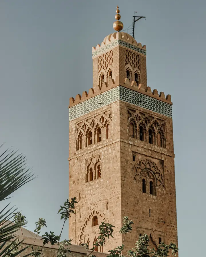 Koutoubia mosque minaret