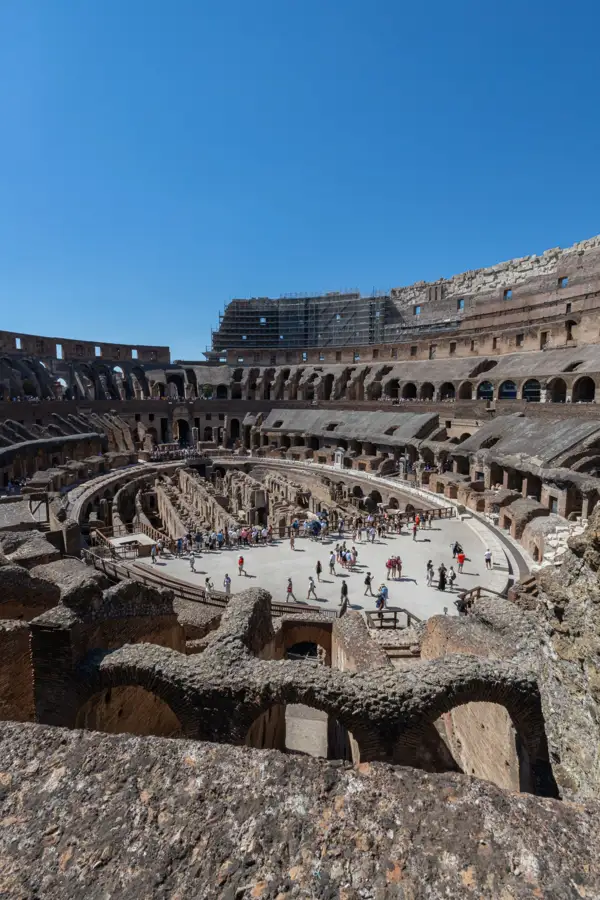 Colosseum arena view