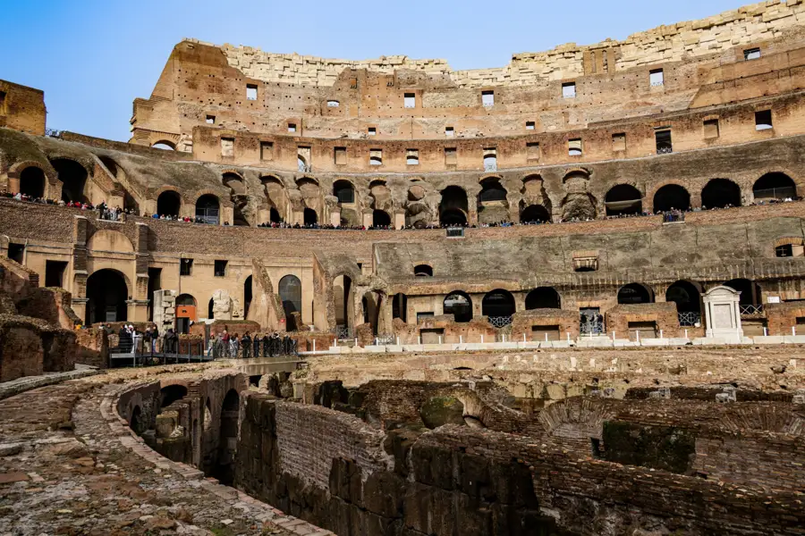Colosseum underground chambers