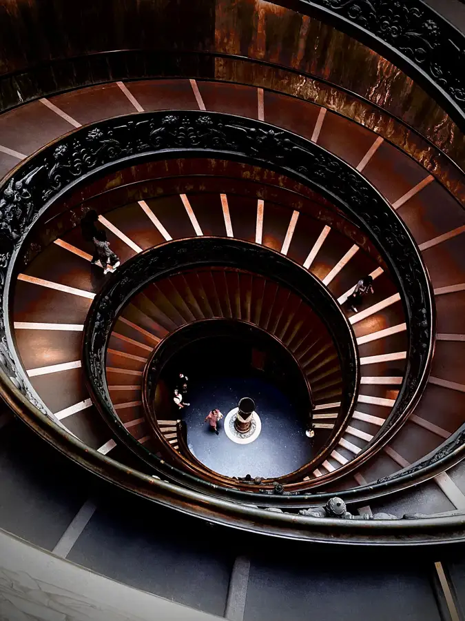Vatican spiral staircase