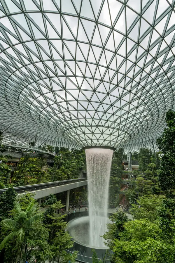 Jewel changi rain vortex